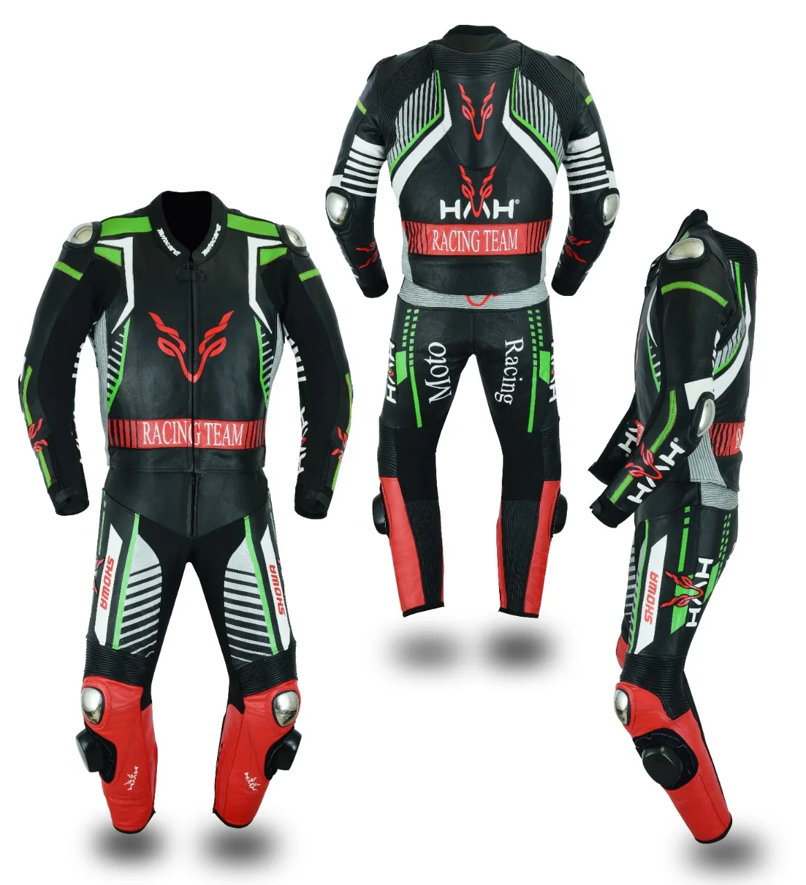 Costume Genuine Leather Motorbike Suit High Quality Protection Motorcycle Auto Racing Wear  1ps and 2ps