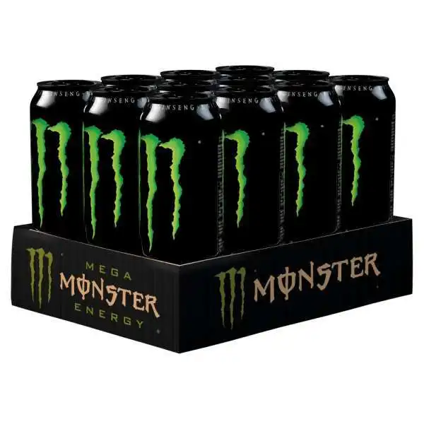 Дешевый оптовый напиток Monster Energy, зеленый, оригинальный, 16 унций (упаковка из 24), все размеры и Flovour