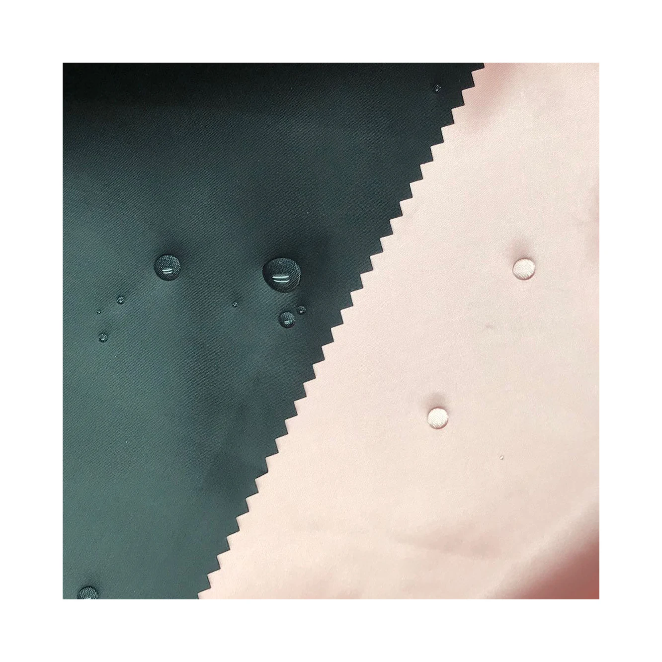 High Quality 100% Polyester Pongee Woven Fabric With PU Coating For Jackets