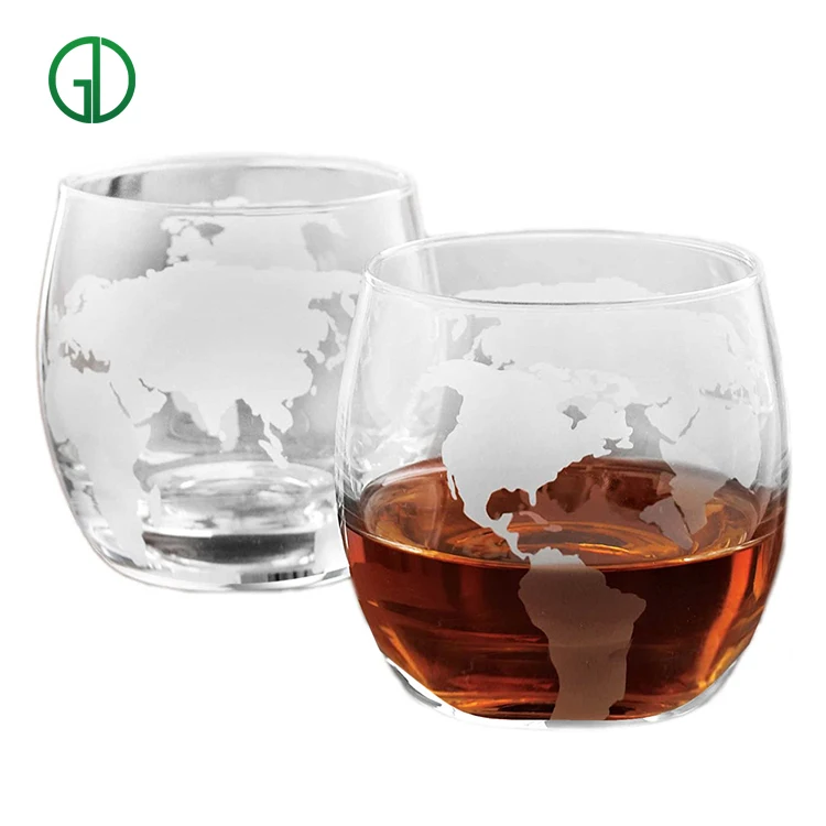Globe decanter set borosilicate glass red wine glass whiskey glass