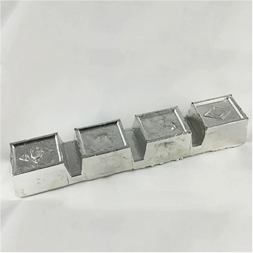 Belmont Lead Free Pewter with Bismuth 4-5 Ingot Less Than 50ppm Lead Content for Spin Cast Rubber or Silicone Molds Malleability