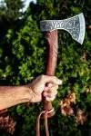 Handmade Steel Camping Hatchet Axe