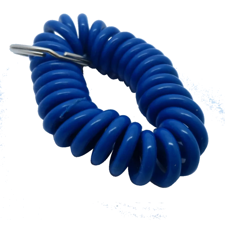 
Oem Design Good Quality Plastic Wrist Coil Wrist Band For Identification Purpose 