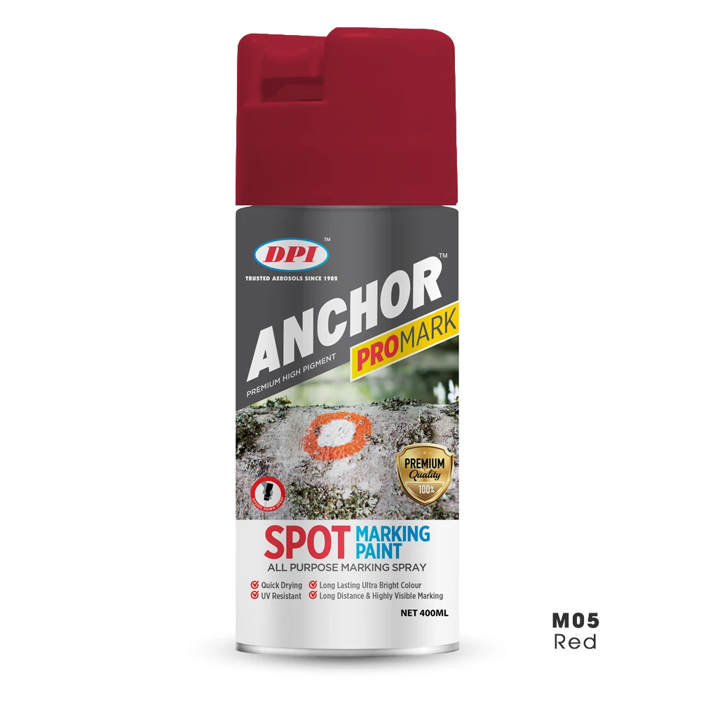 Acrylic Liquid Coating Good Quality DPI Anchor Red Spot Marking Paint From Malaysia