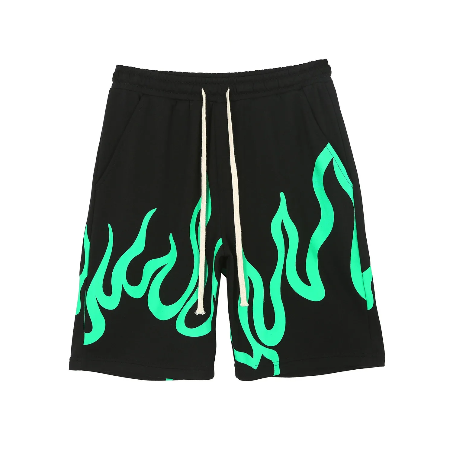 Custom Print Logo Brand Mens Fitted Gym Shorts Fitness Activewear Sport Shorts Cotton Fleece Terry Workout Running Men Shorts