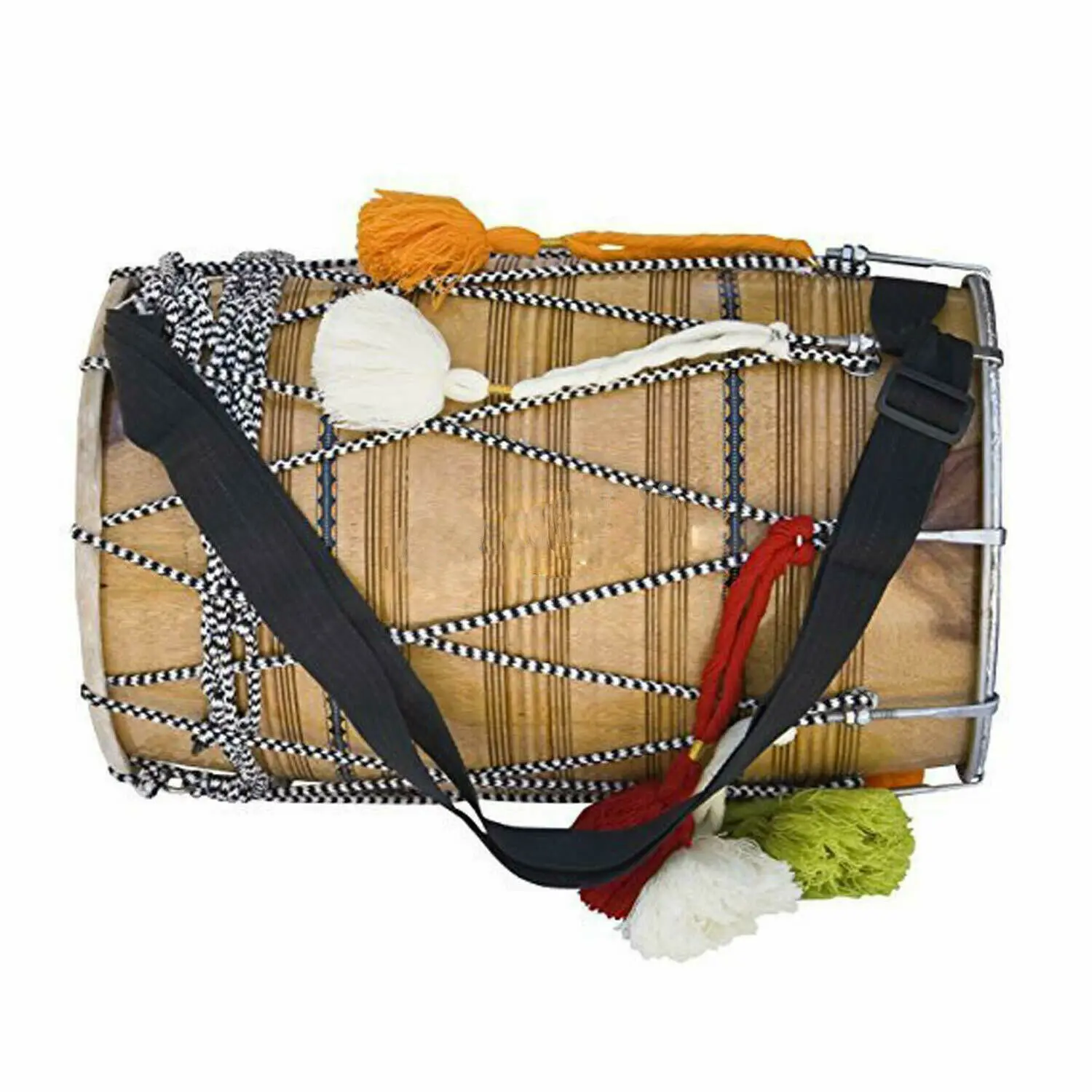 Праздничный инструмент традиционная свадьба-киртан панджаби Dhol Dhokal Индийское