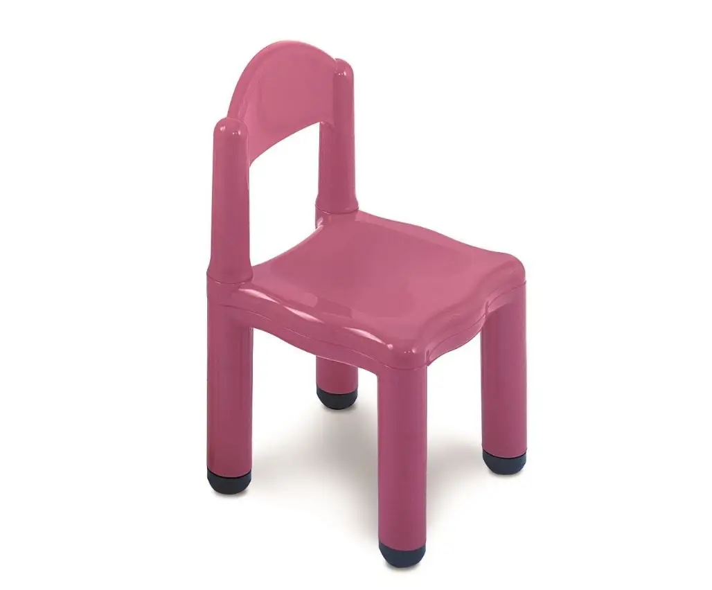 Best Italian quality highly resistant plastic certified preschool pink chair for children
