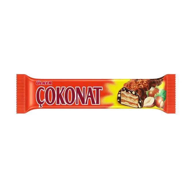 ULKER COKONAT CHOCONAT WAFER WITH CHOCOLATE HAZELNUT 33 G AND COKONAT COCOA HAZELNUT CREAM 650 G