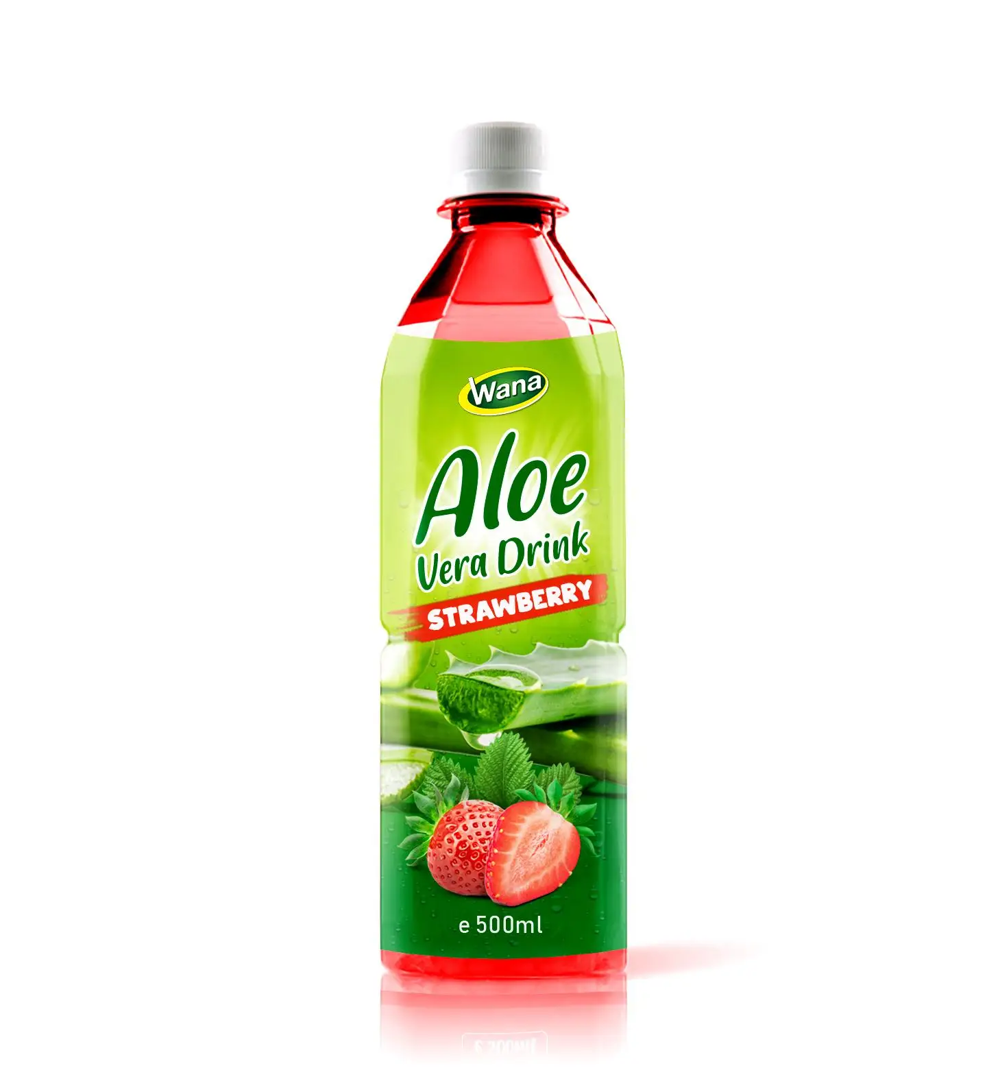 OEM Tropical Aloe Vera Juice With Peach Flavor 500ml Bottled Fruit Drink Ingredients From Dried Style