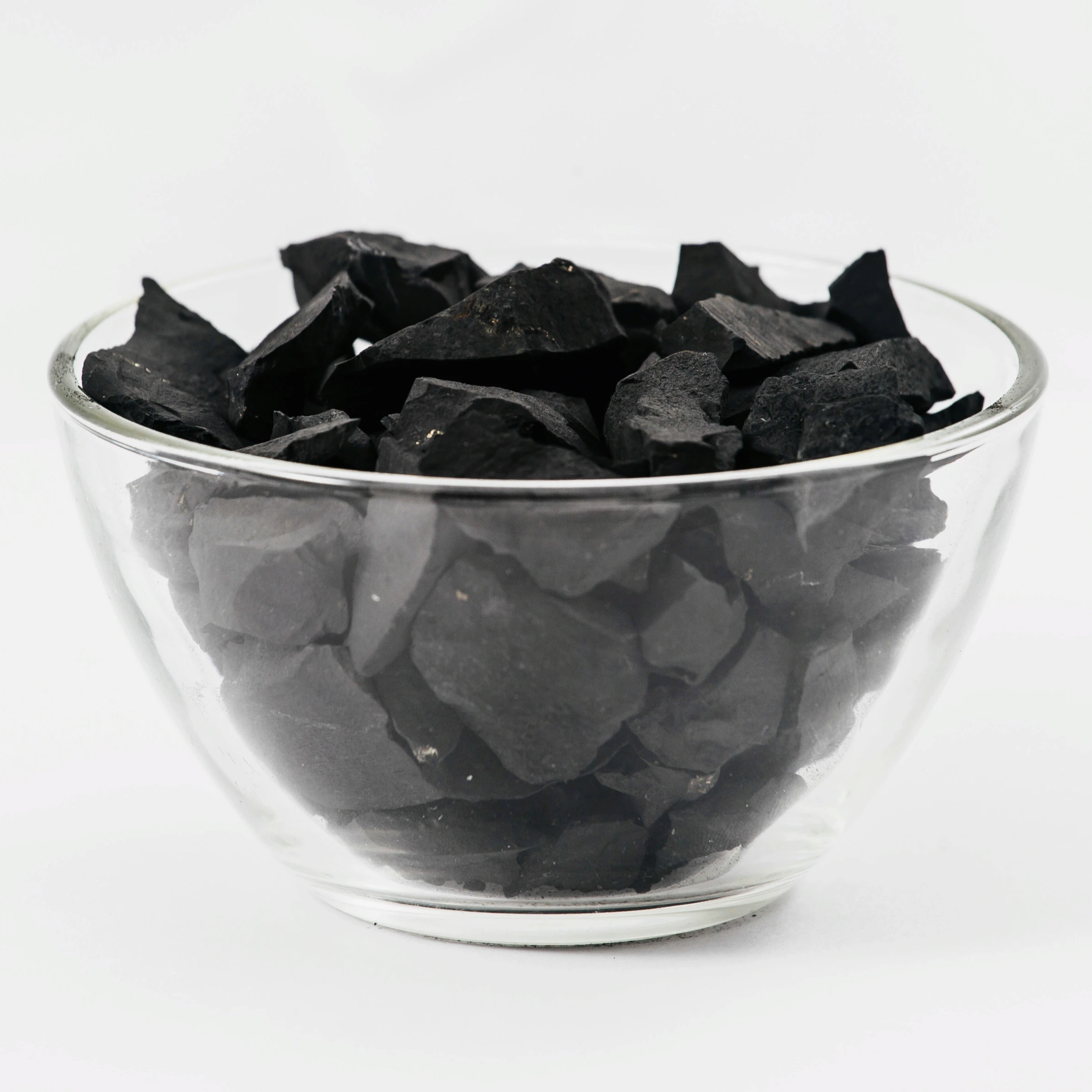 Shungite stones are 20-40 mm. Shungite for home. raw noble Karelian crystals, Set 100% carbon