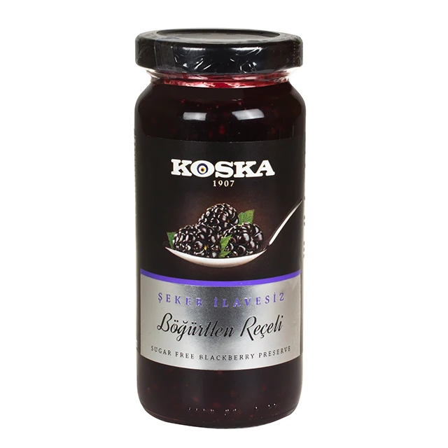 Premium Quality Wholesale Product - No Sugar Added Products - 290 g No Sugar Added Blackberry Preserve