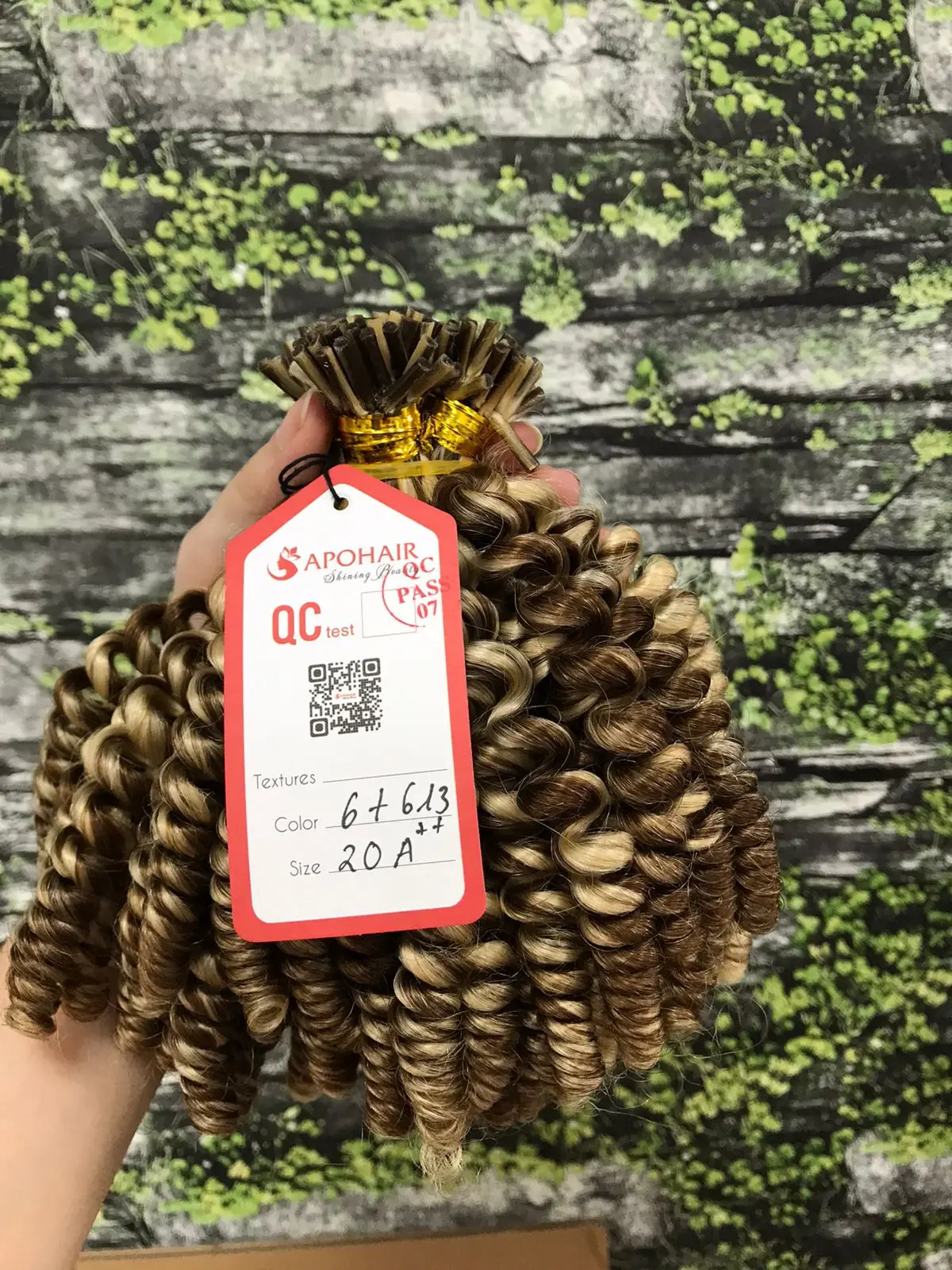 Vietnamese Human  Wavy Hair   Diffrent   Colors  I-Tip Keratin   Hair Extension