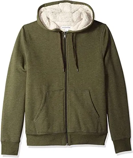 different color hoodies wool inside full zipper soft fell cotton new design