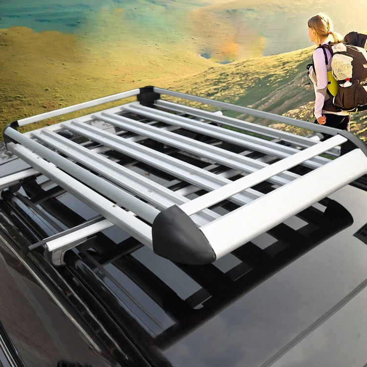  Заводская поставка персонализированный пользовательский логотип плоский алюминиевый верх использованный со скидкой багажники на крышу автомобиля