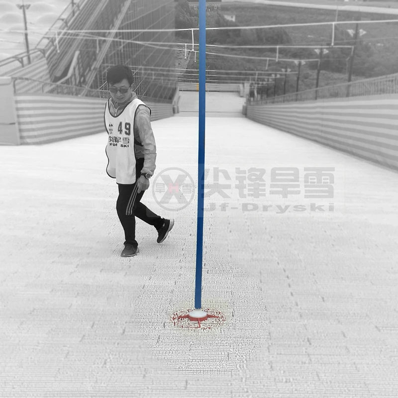 slalom flags for jfdryski mrdryski needle mushroom dry mat dry slope for dry slope artificial snow slope  with dendix snowflex