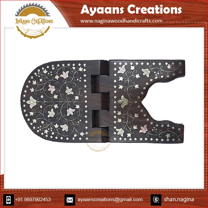 Sheesham Wood Made Superior Quality Holy Book Stand With Customized Designs And Sizes Available