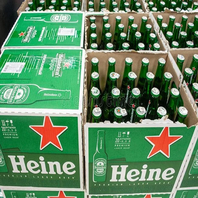 Оптовая продажа Heineken 250 мл/330 мл/500 мл светлого пива в банки и бутылки