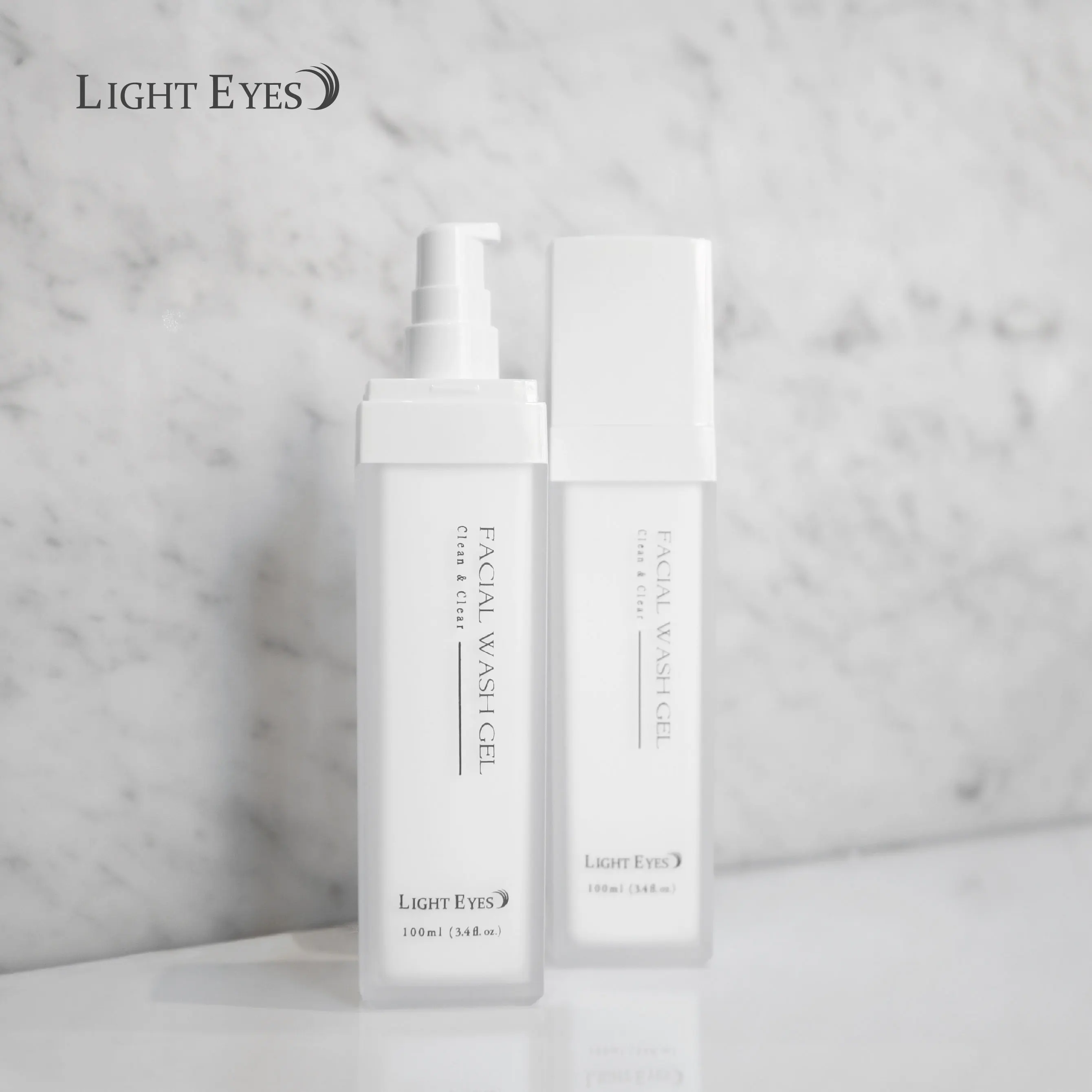 Gel facial cleanser Gel type oil free eyelash extension applicable 100 ml