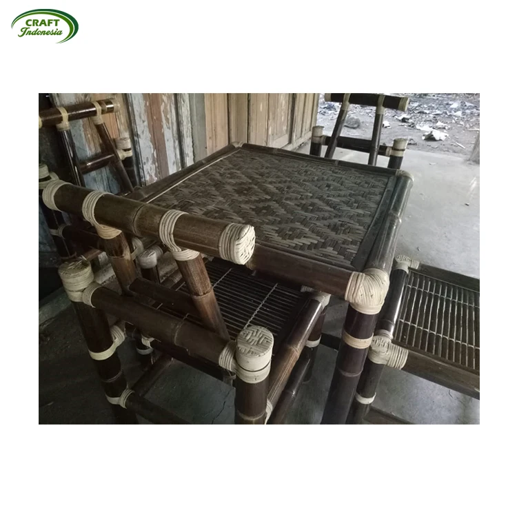 Widely Selling Elegant Design Bamboo Dining Table Set Exporter