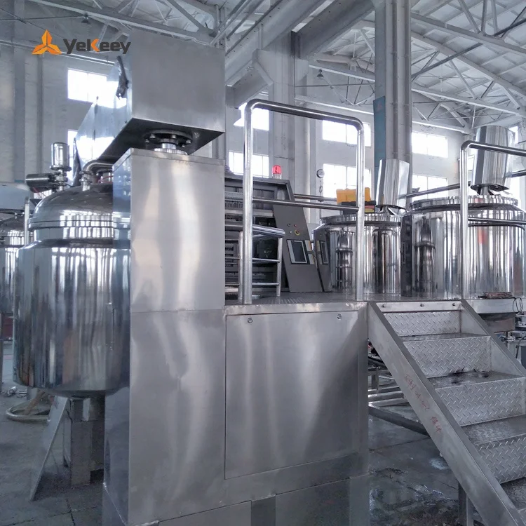ZJR-1000 Manufacturer price cheese making machine vacuum emulsifying mixer