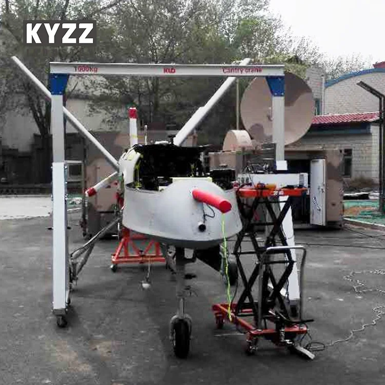 mobile portable marble Granite slabs aluminum gantry crane specification