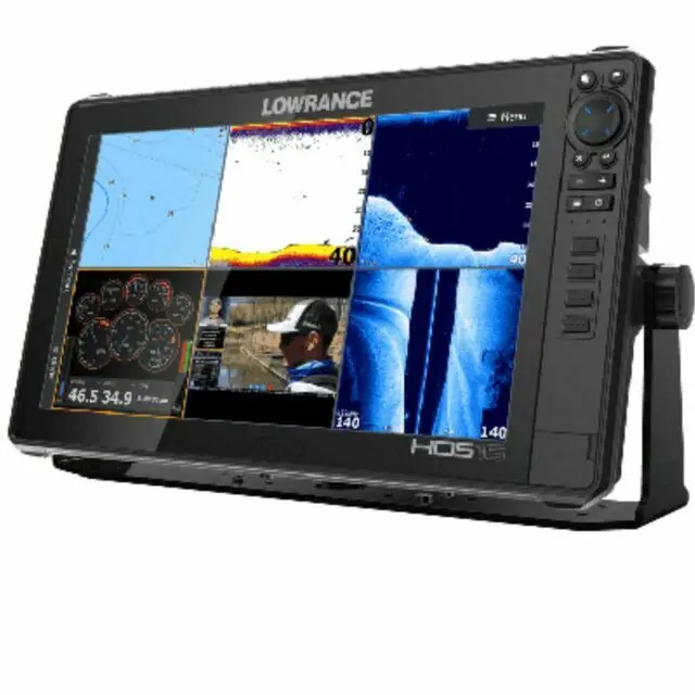 Lowrance HDS-9 Live - 9-inch Fish Finder with Active Imaging 3 in 1 Transducer with Active Imaging Sonar