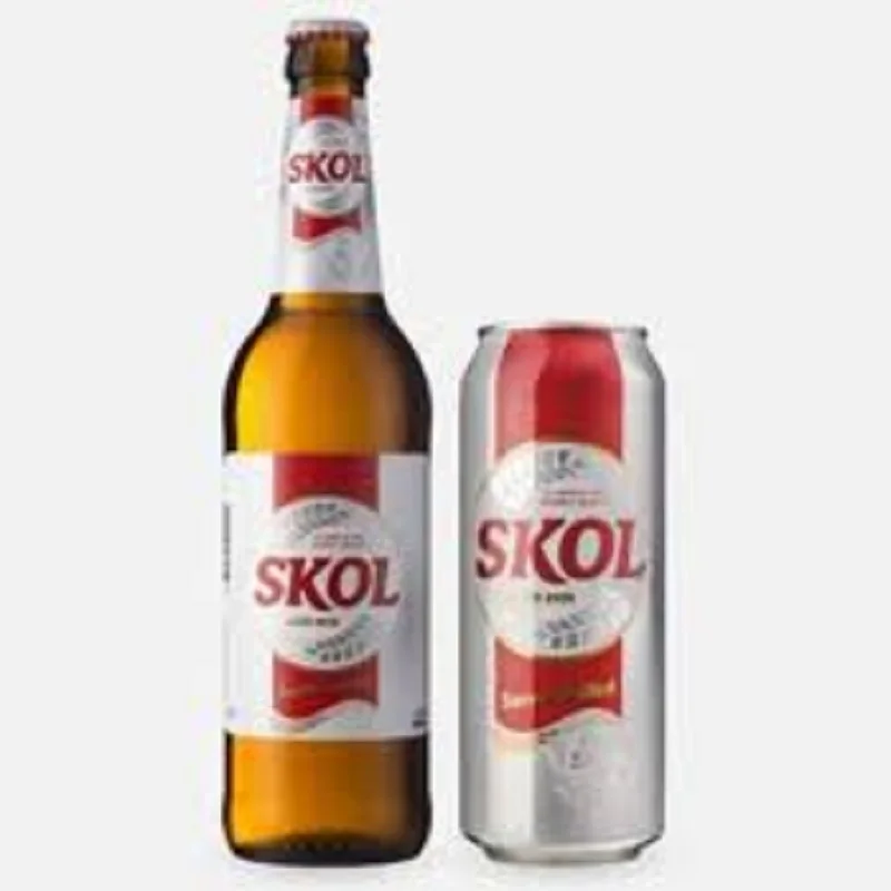 
Skol Super strong lager beer,Skol beer. 