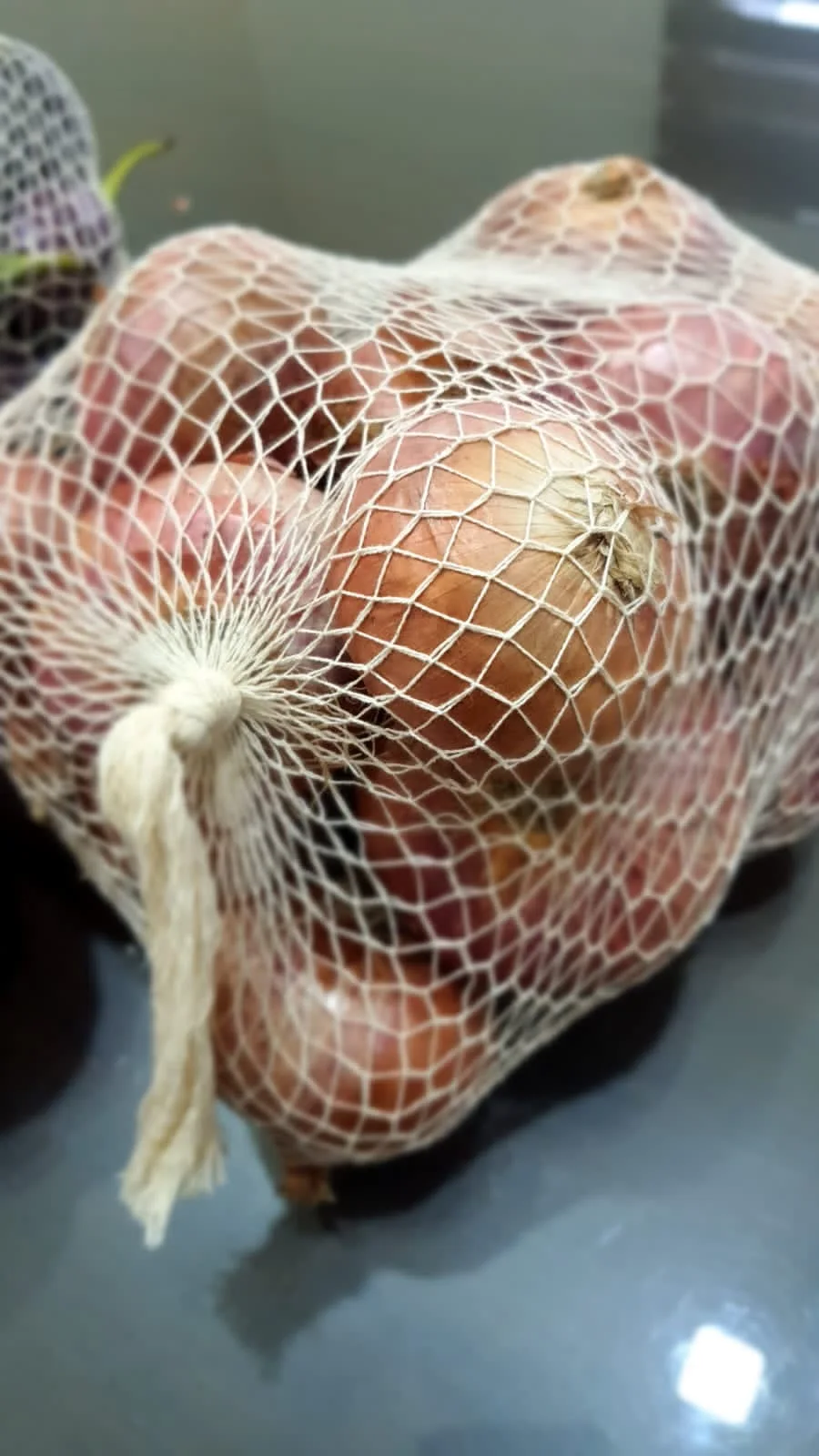 Customized Package Environment Friendly cotton Tubular Mesh net bag Available for Packaging of Fruits and Consumer Goods