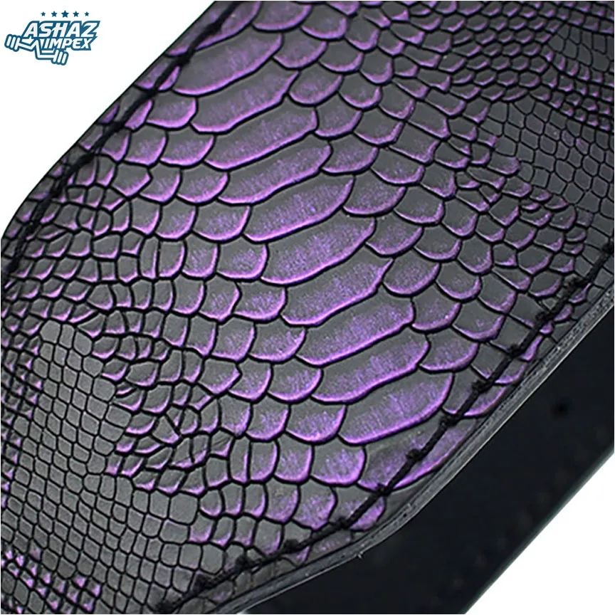  2021 оптовая продажа питона и с узором «крокодиловая кожа» ремень для поднятия тяжестей рычаг заказанный вес лифтинг ремни