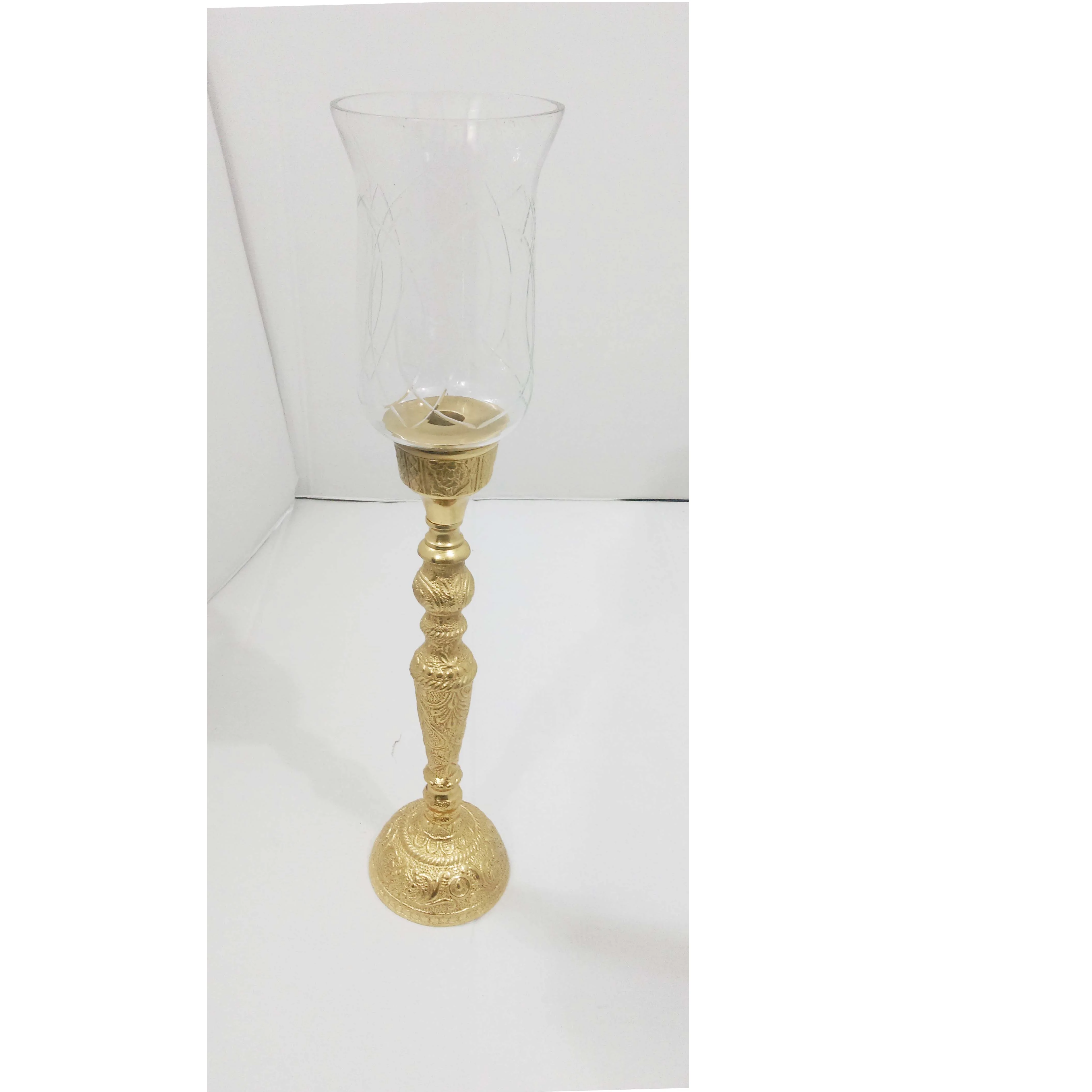 Латунный Подсвечник для украшения дома, для отеля, ресторана, церкви, праздничное украшение