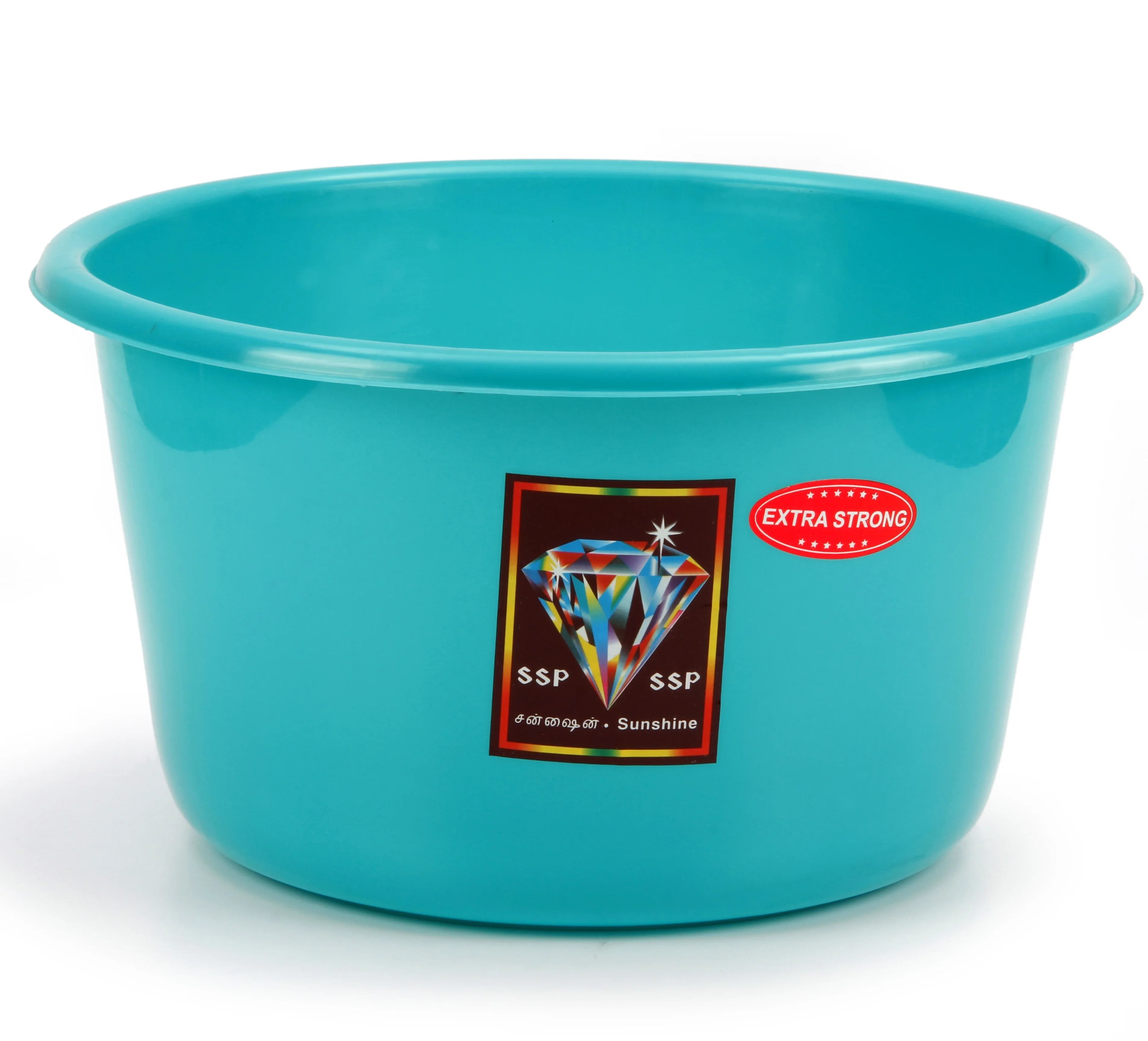 Perfect factory product in high quality plastic round 12 Liters small tubs for