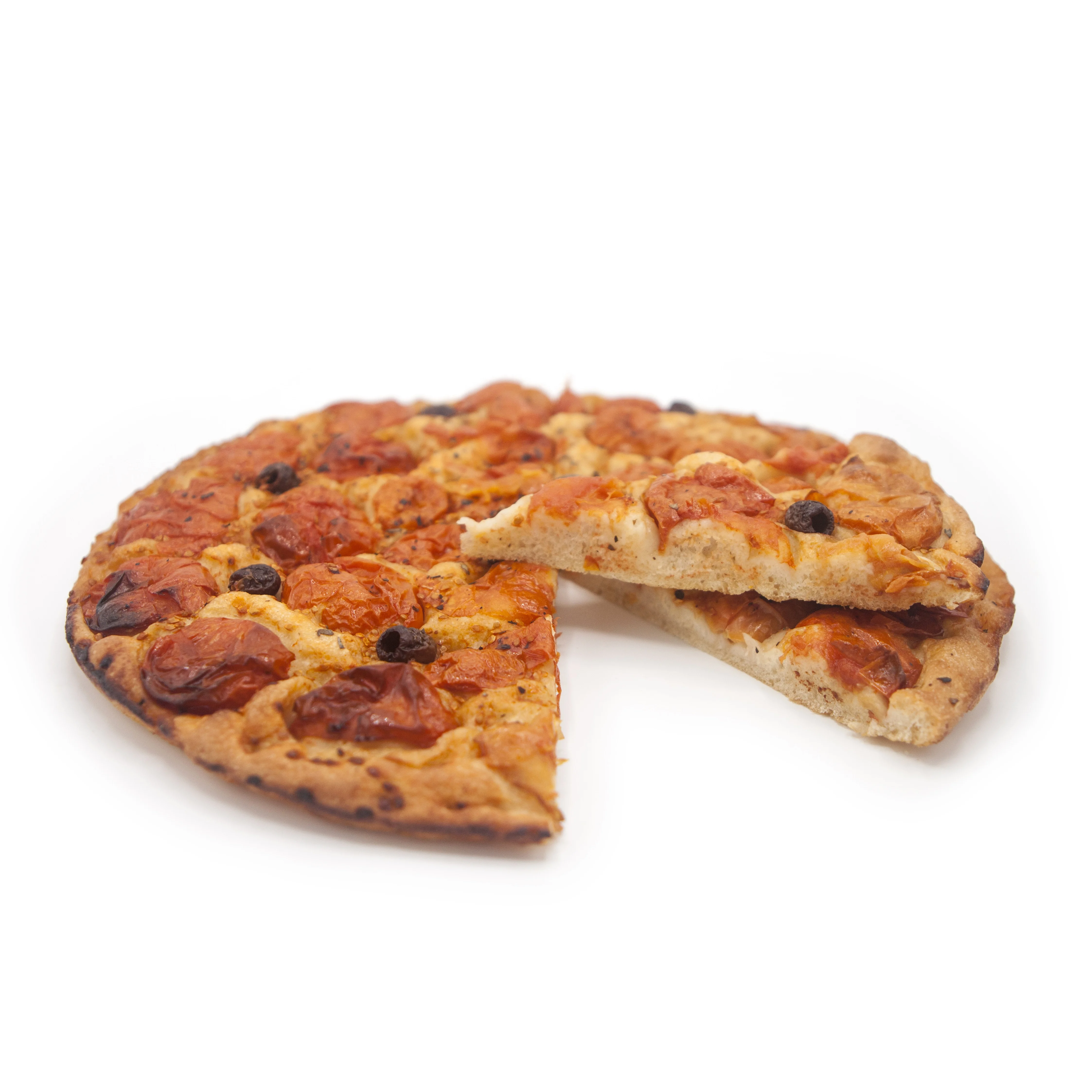 32 cm Readymade Crispy Vegan Cherry Tomatoes Olives Packed Flatbread Made in Italy for Restaurants Hotels Street Food and Horeca