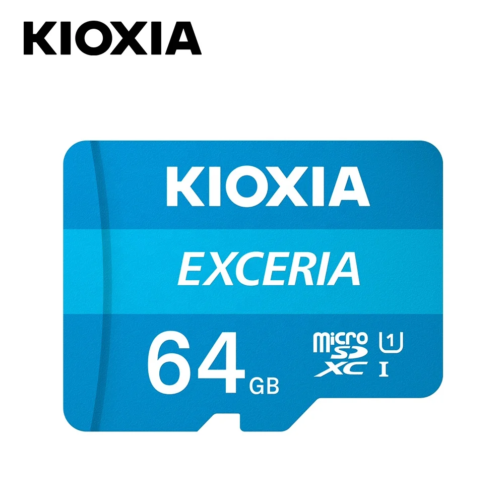 2020 New wholesale KIOXIA EXCERIA microSD card Toshiba SDXC TF card with adapter  U1 C10 memory card 64gb
