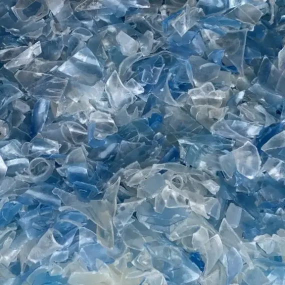 Переработка пластиковых бутылок ПЭТ хлопья/ПЭТ