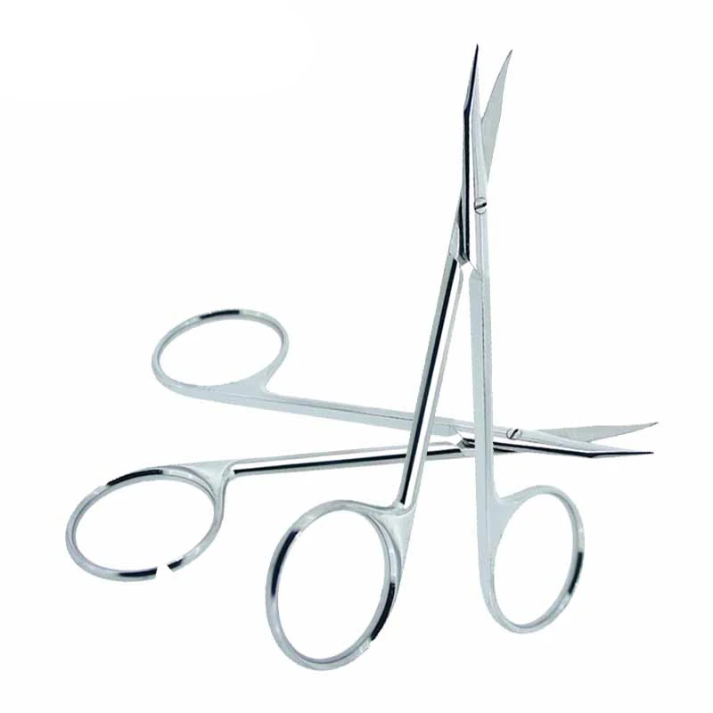 German Stainless Steel Iris Scissors Curved or Straight Customized Surgical Instruments Scissors