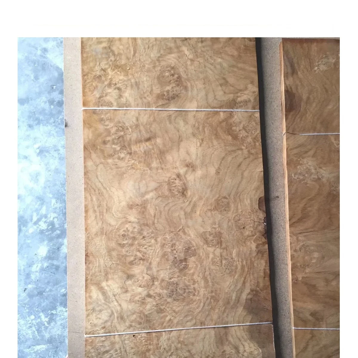 Exotic Oak Burl Veneer for Hotel Decoration