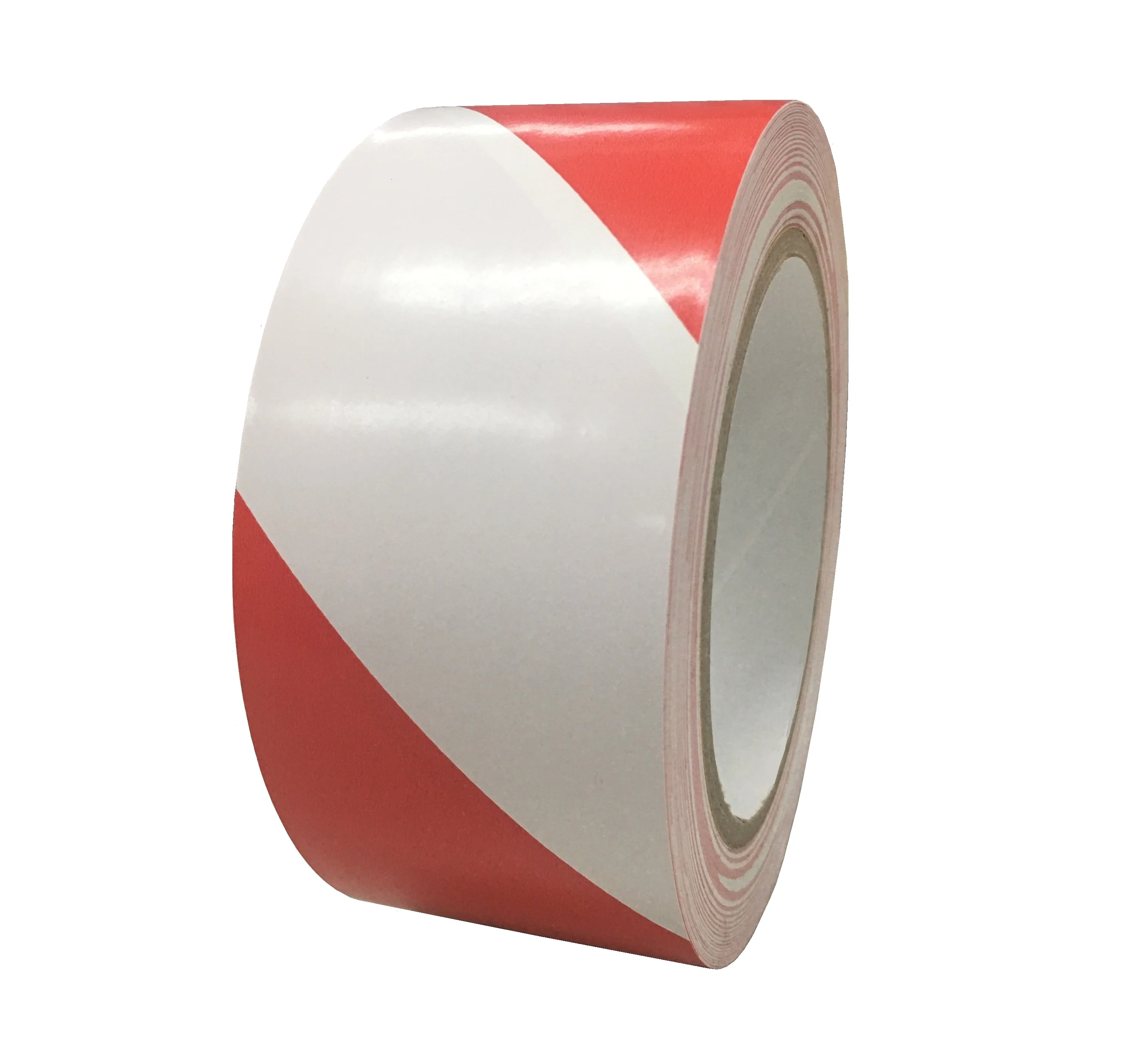 
Безопасная красная/белая предупреждающая ПВХ маркировочная лента для пола, напольная наклейка лента 