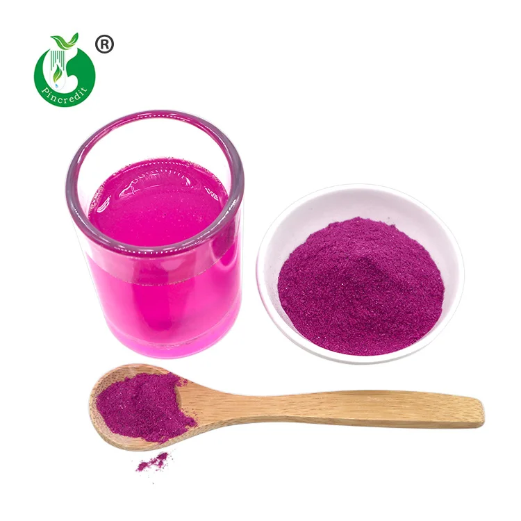 
Freeze Dried Red Pitaya Powder, Organic Dragon Fruit Powder 