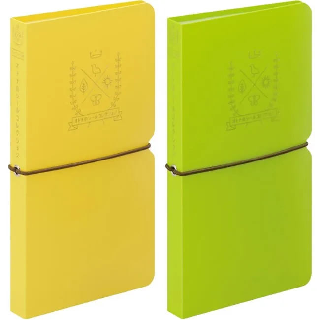 FOR KINGJIM STA-NO.2981 Sticker Collection Book Handbook Sticker Storage Small Grid Model NO.2981 Green Blue Yellow