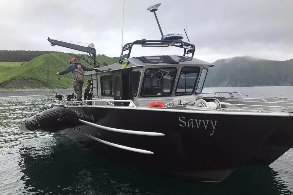 9.75m 32ft  Aluminum catamaran fishing  boat work boat for sale