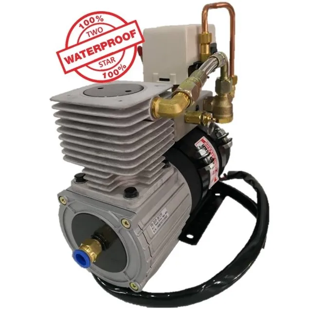 24V High Efficiency Waterproof Long Duty Cycle DC Oil Free Professional Onboard Offroad Buggy Mobile Air Compressor Machine