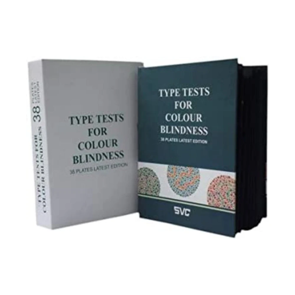 Книга Ишихара, 38 листов, поставщик из Индии