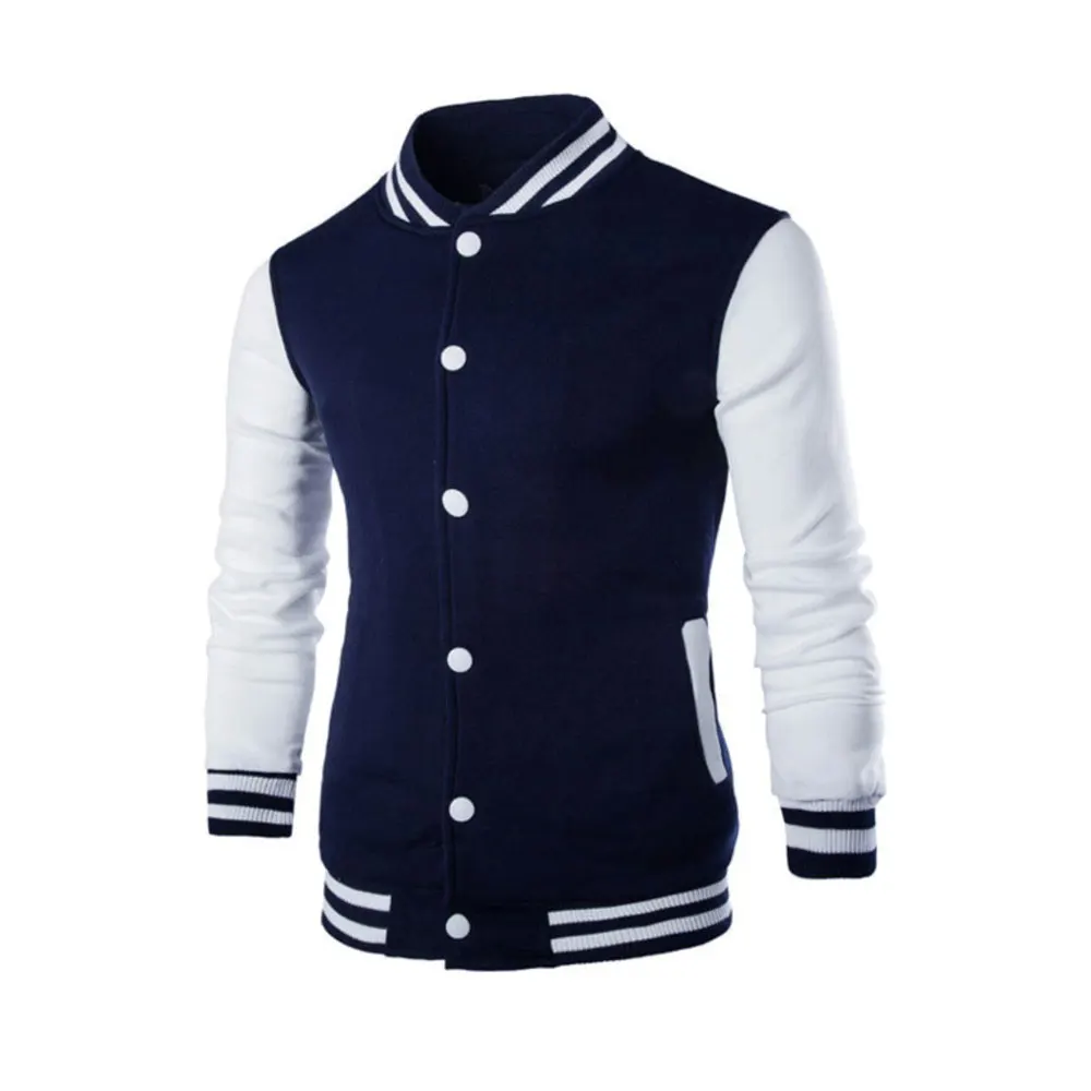 High Quality Men Letterman Jacket Baseball Winter Jacket Slim Fit Winter College Jacket