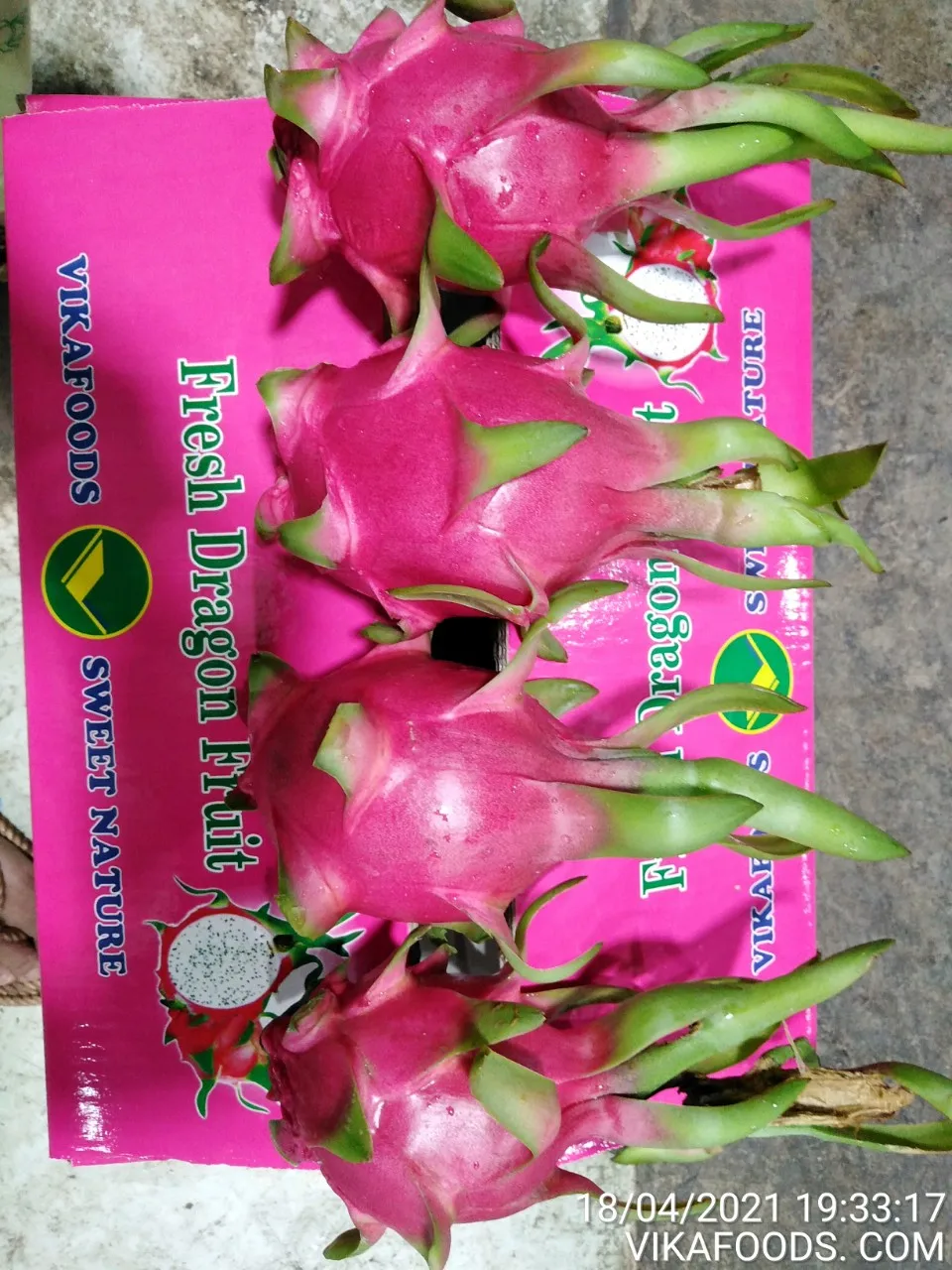
Vietnam fresh dragon fruit red/white flesh with top quality _Vikafoods (+84983028718) 