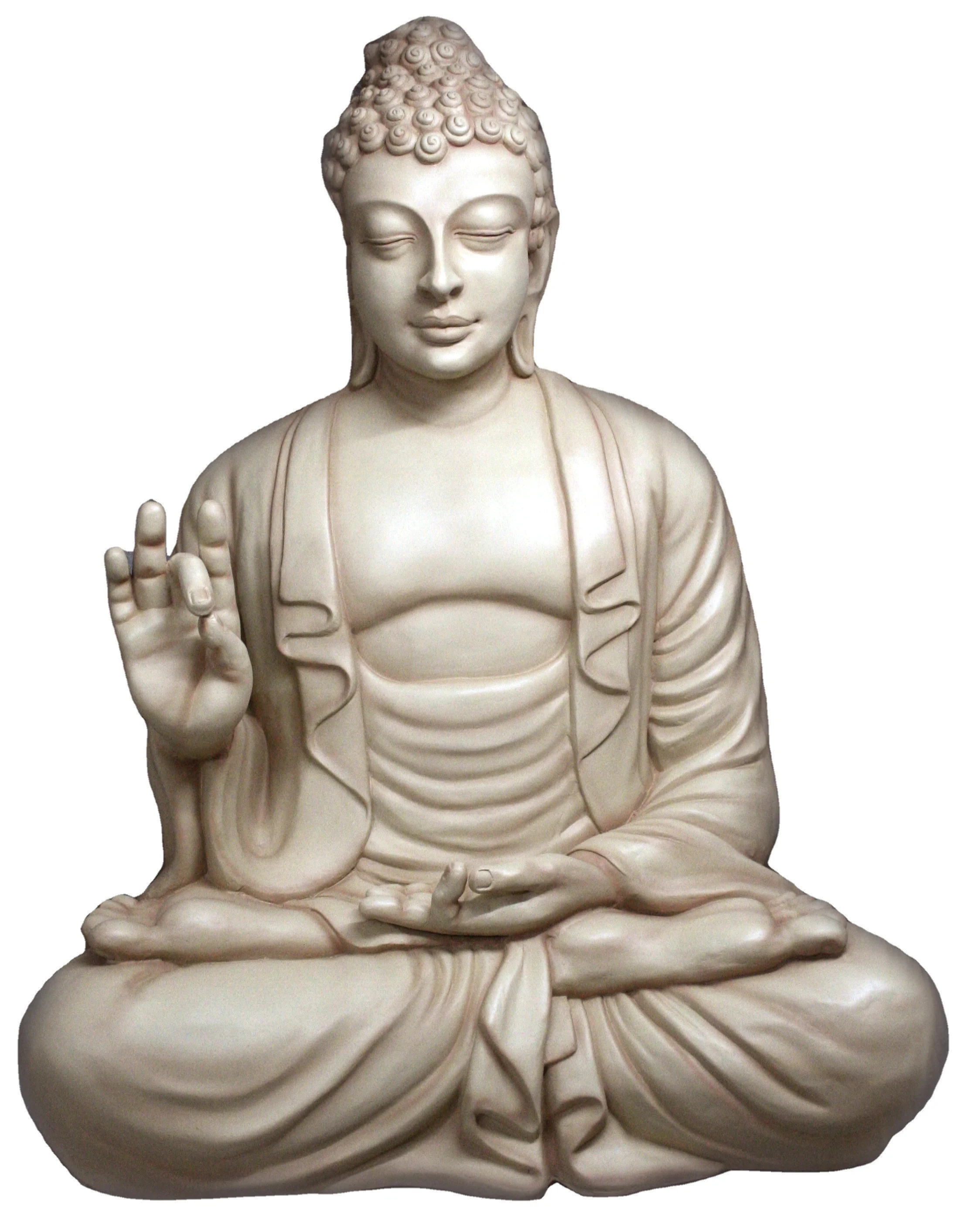 FRP Будда для медитации декоративная Стекловолоконная скульптура сидя мира уличная и внутренняя Большая искусственная статуя продажи.