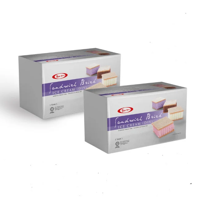 Malaysia Supplier Yum Yum Yam Ice Cream Sandwich Brick Do It Yourselfer 800ml