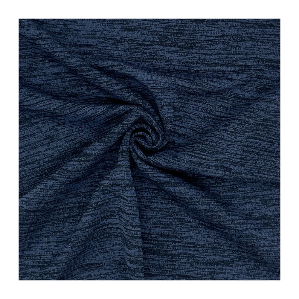 Customizable Designed  75%POLYESTER 25% POLYPROPYLENE Single Dye Interlock Fabric with Wicking Finish