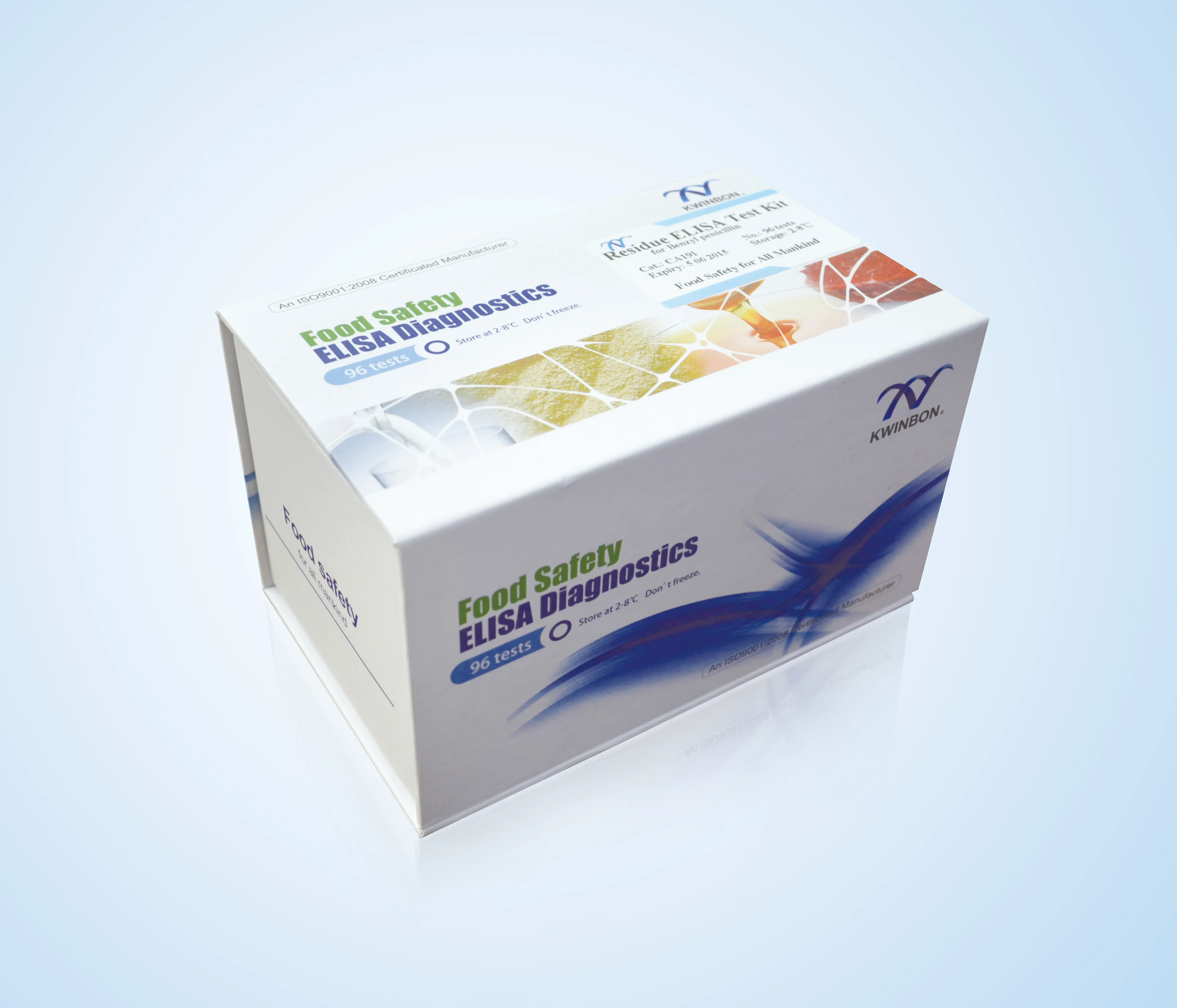 
Antibiotic residues test kit/ Beta-Lactam and Tetracycline 2 in 1 milk test kits/ dairy testing 