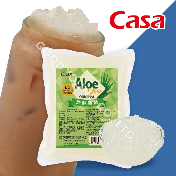 2022 CASA HALAL Certification Vietnam Viet Nam Aloe Vera Pulp Jelly Dice Cube With Good Young Bubble Tea Ingredients