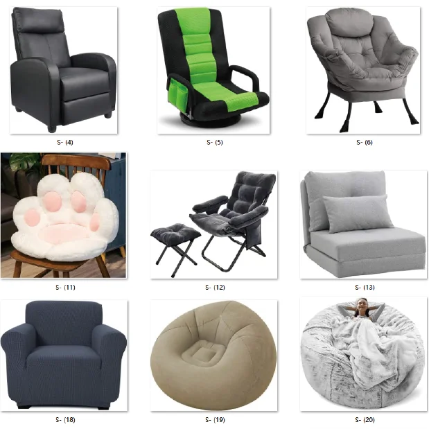 TRIHO S81025 Indoor Portable Lazy Air Sofa Chair For Sleeping Rest Inflatable Chair